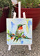 Original art for sale at UGallery.com | Watchful by Karen Barton | $550 | oil painting | 8' h x 8' w | thumbnail 3