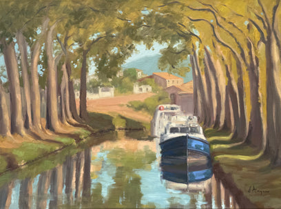 Canal du Midi by Karen d’Angeac Mihm | Artwork Main Image