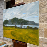 Original art for sale at UGallery.com | Killarney by Karen d’Angeac Mihm | $950 | oil painting | 16' h x 20' w | thumbnail 2