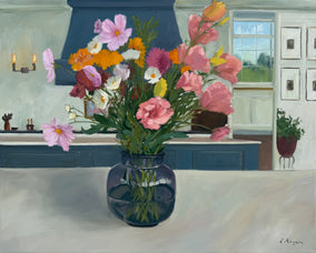 Original art for sale at UGallery.com | Summer Bouquet by Karen d’Angeac Mihm | $1,575 | oil painting | 24' h x 30' w