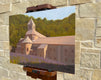Original art for sale at UGallery.com | The Abbey by Karen d’Angeac Mihm | $525 | oil painting | 12' h x 16' w | thumbnail 2