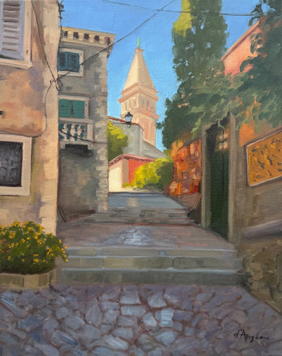 The Old Town, Rovinj by Karen d’Angeac Mihm | Artwork Main Image