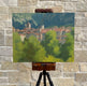 Original art for sale at UGallery.com | Village in Provence by Karen d’Angeac Mihm | $650 | oil painting | 16' h x 20' w | thumbnail 3