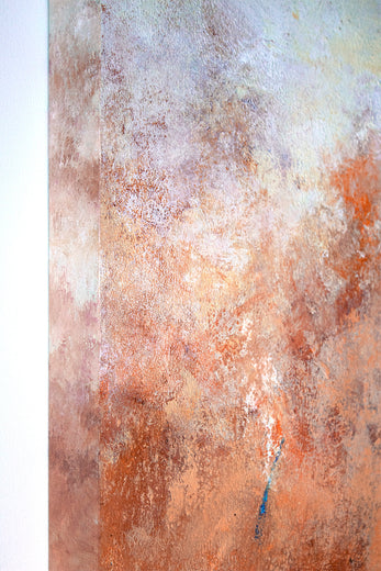 Dancing on the Edge by Karen Hansen |  Side View of Artwork 