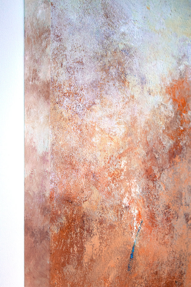 Dancing on the Edge by Karen Hansen |  Side View of Artwork 