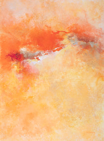 acrylic painting by Karen Hansen titled Hello Summer!