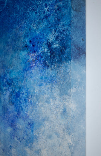 Kosmos by Karen Hansen |  Side View of Artwork 