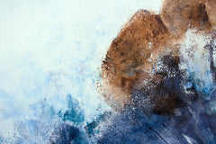 Original art for sale at UGallery.com | Malibu by Karen Hansen | $6,375 | acrylic painting | 48' h x 49' w | thumbnail 4