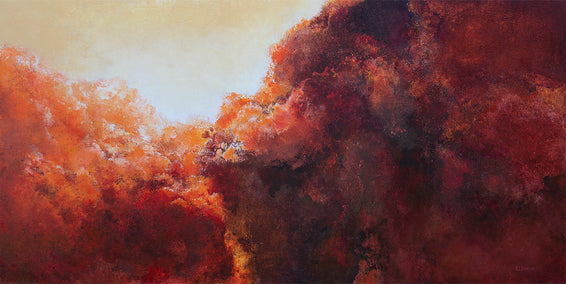 acrylic painting by Karen Hansen titled Sailor's Delight