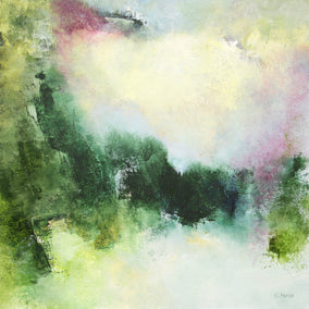 acrylic painting by Karen Hansen titled Terra Incognito