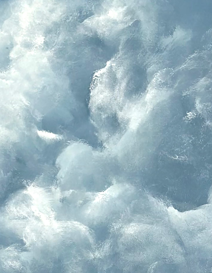 Windswept by Kat Bergman |  Closeup View of Artwork 