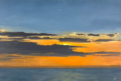 oil painting by Kat Bergman titled Lullabye
