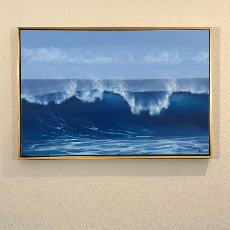 Shorebreak by Kat Bergman |  Context View of Artwork 