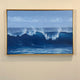 Original art for sale at UGallery.com | Shorebreak by Kat Bergman | $2,500 | oil painting | 25' h x 37' w | thumbnail 3
