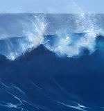Original art for sale at UGallery.com | Shorebreak by Kat Bergman | $2,500 | oil painting | 25' h x 37' w | thumbnail 4