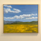 Original art for sale at UGallery.com | Spring Arrives in Hollister by Kat Bergman | $1,825 | oil painting | 25' h x 31' w | thumbnail 3