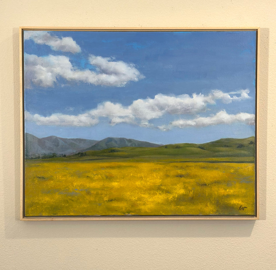 Spring Arrives in Hollister by Kat Bergman |  Context View of Artwork 