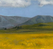 Original art for sale at UGallery.com | Spring Arrives in Hollister by Kat Bergman | $1,825 | oil painting | 25' h x 31' w | thumbnail 4