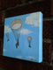 Original art for sale at UGallery.com | Sky Diving Bunnies by Kat Silver | $250 | acrylic painting | 6' h x 6' w | thumbnail 2