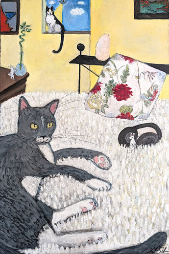 Chillin Like a Villain by Kat Silver |  Artwork Main Image 