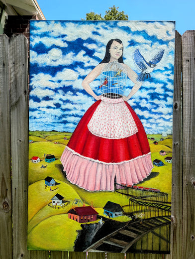 Gaining Perspective by Kat Silver |  Context View of Artwork 