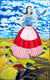Original art for sale at UGallery.com | Gaining Perspective by Kat Silver | $5,600 | oil painting | 48' h x 30' w | thumbnail 1