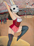 Original art for sale at UGallery.com | Head Held High by Kat Silver | $1,300 | oil painting | 24' h x 18' w | thumbnail 1