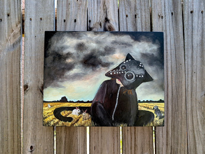 Storm Brewing by Kat Silver |  Context View of Artwork 