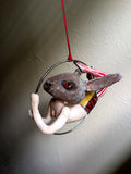 Original art for sale at UGallery.com | Bunny Trapeze by Kat Silver | $750 | sculpture | 6' h x 5' w | thumbnail 2