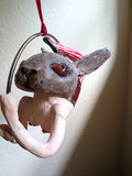Original art for sale at UGallery.com | Bunny Trapeze by Kat Silver | $750 | sculpture | 6' h x 5' w | thumbnail 4