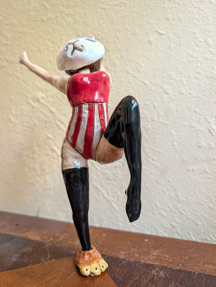 Standing Tall by Kat Silver |  Side View of Artwork 