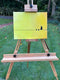 Original art for sale at UGallery.com | Birds and a Friend on a Wire by Keith Thomson | $1,175 | oil painting | 11' h x 14' w | thumbnail 3