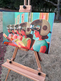 Original art for sale at UGallery.com | Cape Canaveral by Keith Thomson | $2,650 | oil painting | 16' h x 24' w | thumbnail 2