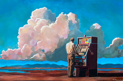 Original art for sale at UGallery.com | Cash Cow by Keith Thomson | $3,975 | oil painting | 20' h x 30' w | thumbnail 1