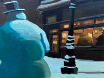 Original art for sale at UGallery.com | Cold One by Keith Thomson | $2,750 | mixed media artwork | 18' h x 24' w | thumbnail 4