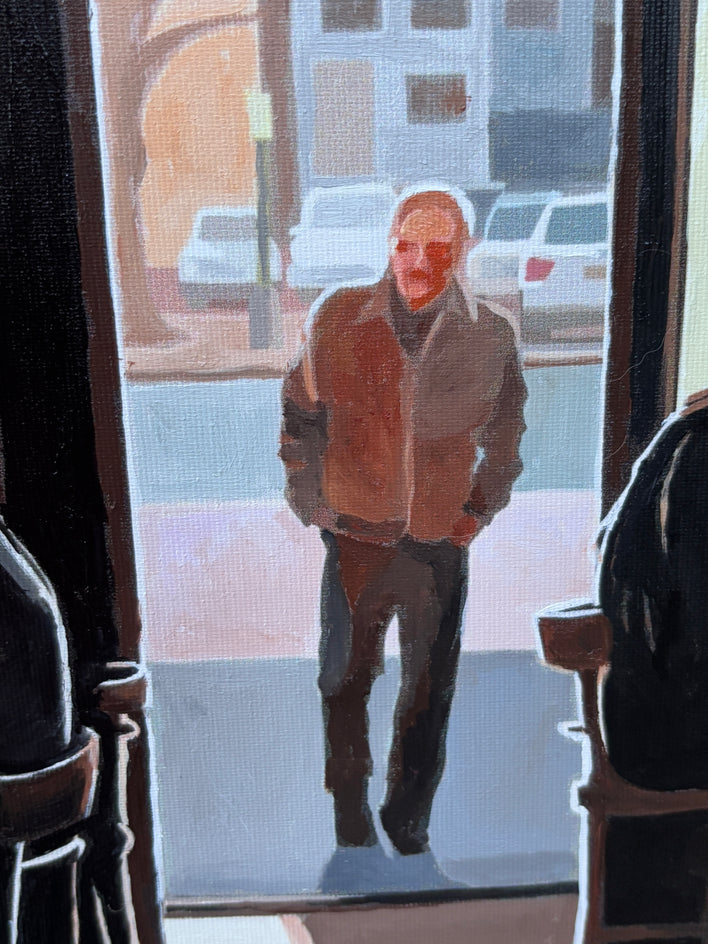 Divers by Keith Thomson |  Closeup View of Artwork 