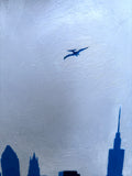 Original art for sale at UGallery.com | Early Bird by Keith Thomson | $1,475 | oil painting | 14' h x 11' w | thumbnail 4
