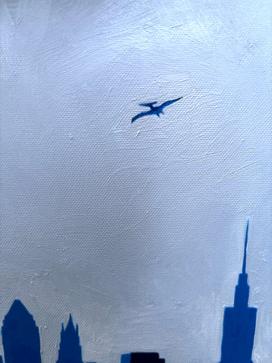 Early Bird by Keith Thomson |   Closeup View of Artwork 