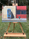 Original art for sale at UGallery.com | Elevator? by Keith Thomson | $2,300 | oil painting | 16' h x 24' w | thumbnail 3