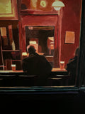 Original art for sale at UGallery.com | Happy Hour 4-6 by Keith Thomson | $2,400 | oil painting | 16' h x 24' w | thumbnail 4