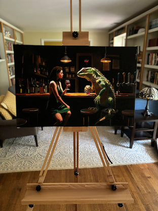 He Was Taller Online by Keith Thomson |  Context View of Artwork 