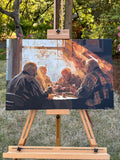 Original art for sale at UGallery.com | Late in the Game by Keith Thomson | $2,700 | oil painting | 16' h x 24' w | thumbnail 3