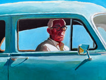 Original art for sale at UGallery.com | Object in the Mirror by Keith Thomson | $2,600 | oil painting | 16' h x 24' w | thumbnail 4