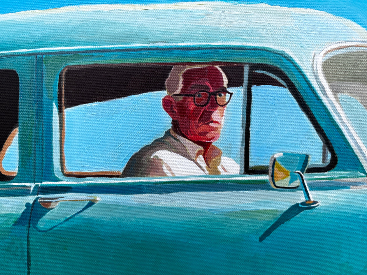 Object in the Mirror by Keith Thomson |  Closeup View of Artwork 