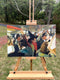Original art for sale at UGallery.com | October 31 by Keith Thomson | $2,300 | mixed media artwork | 16' h x 24' w | thumbnail 3