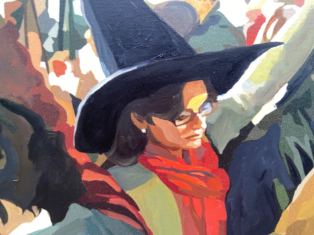 October 31 by Keith Thomson |  Closeup View of Artwork 