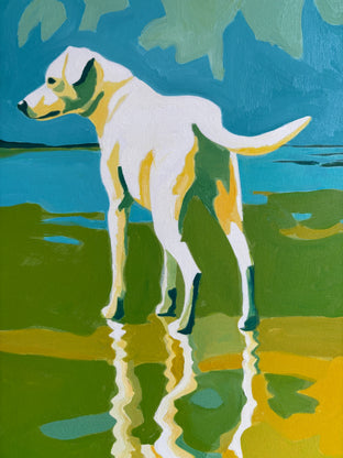 On Water by Keith Thomson |   Closeup View of Artwork 