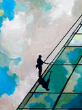 Original art for sale at UGallery.com | Scraper by Keith Thomson | $5,000 | oil painting | 24' h x 35' w | thumbnail 4