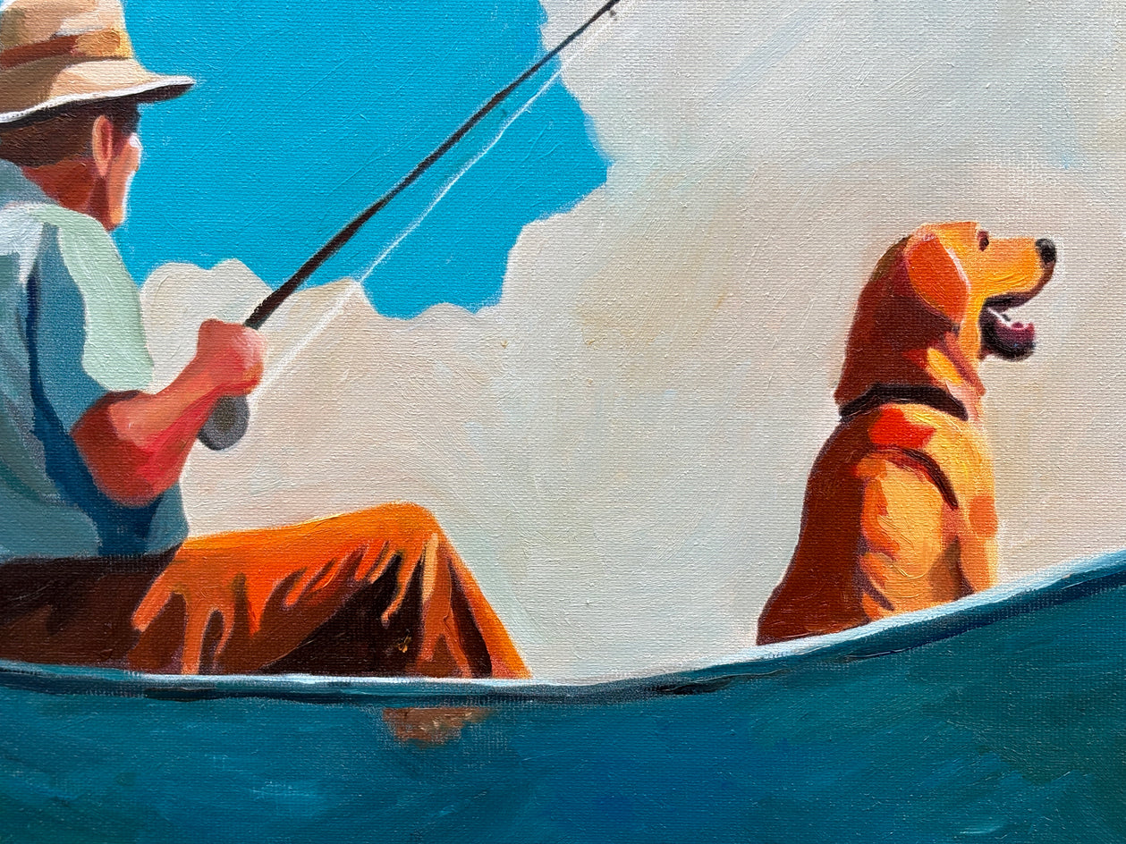 Sea Rovers by Keith Thomson |  Closeup View of Artwork 