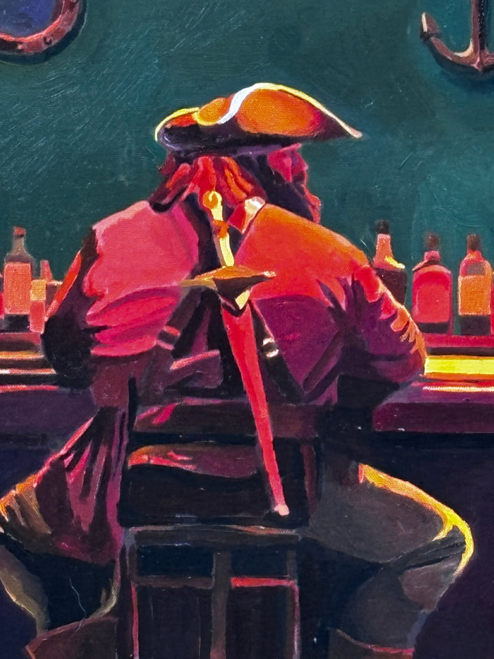 Sea Shanty by Keith Thomson |  Closeup View of Artwork 